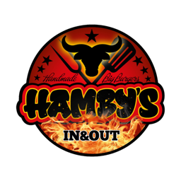 Hamby's In & Out logo.